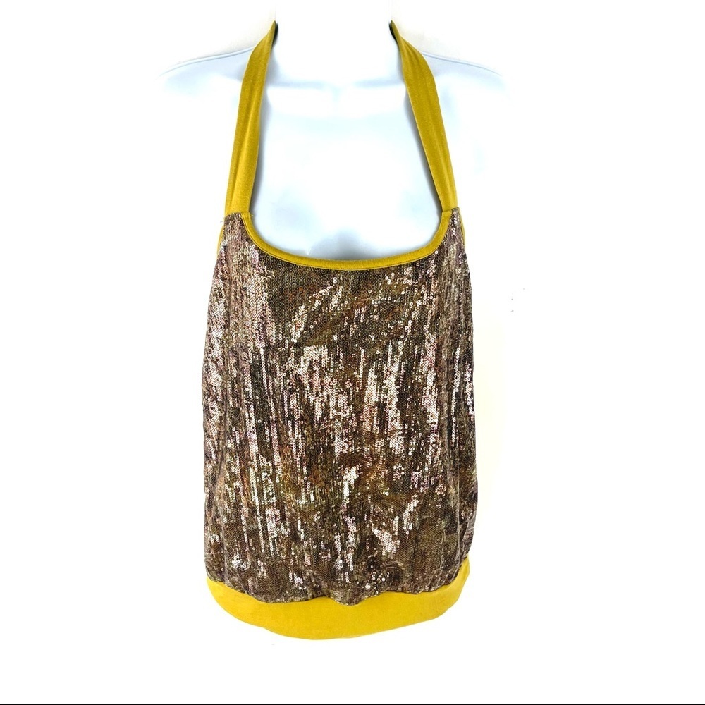 Kouture Women’s Brown Sparkle Top M